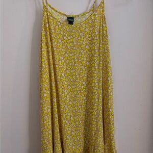 Wild Fable Yellow Floral Sundress
